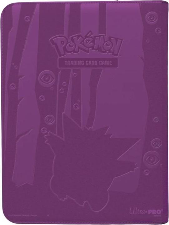 Actual product image Ultra Pro Pokémon - Gengar Elite Series 12-Pocket Zippered Pro-Binder