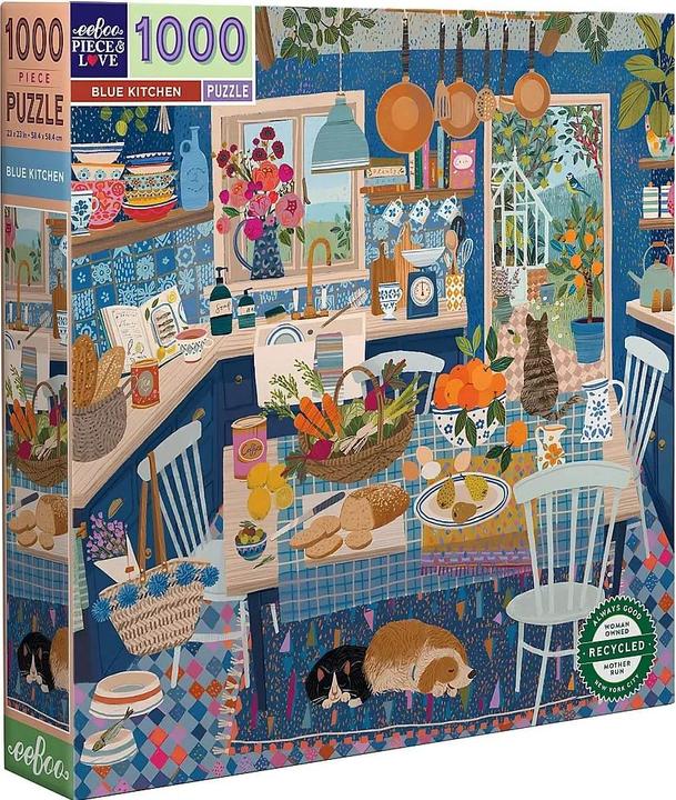 Immagine prodotto Eeboo Cucina blu (1000 pezzi)