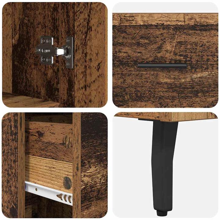 Image du produit vidaXL Modernes Highboard (69.50 x 34 x 180 cm)