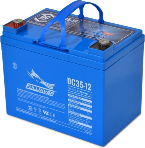 Produktbild Fullriver AGM-Batterie DC35-12 (12 V, 35 Ah)