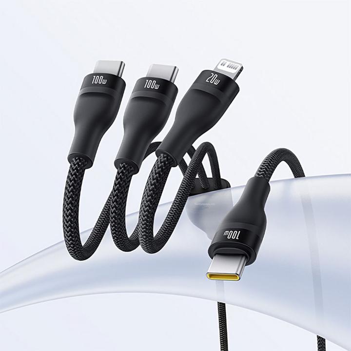 Produktbild Baseus 3in1 (1.50 m, USB 2.0, 100 W)