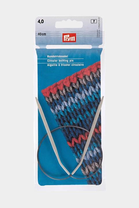 Immagine prodotto Prym Ago circolare per maglieria Ø 4 mm x 40 cm, alluminio, grigio