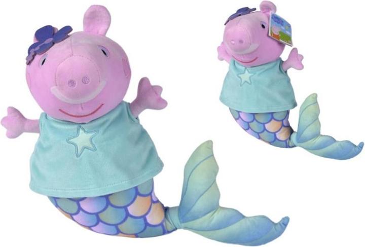 Produktbild Simba Peppa Pig Plüsch Meerjungfrau Peppa (30 cm)