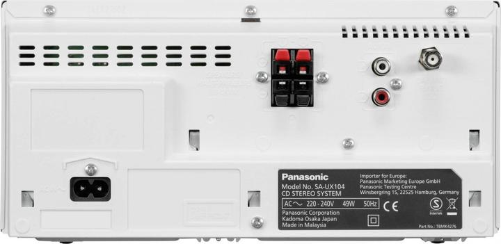 Immagine prodotto Panasonic SC-UX104EG (Lettore CD, Bluetooth, 2x 150 W)