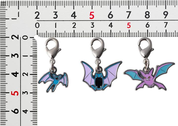 Actual product image Pokémon Pokemon Centre - Zubat, Golbat and Crobat key ring - 3 pieces