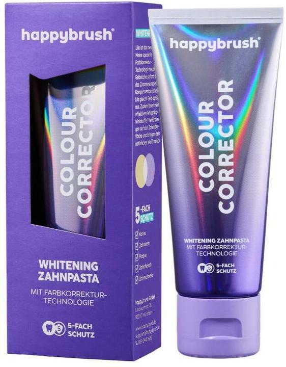 Produktbild happybrush Zahnpasta Colour Corrector 75 ml (75 ml)