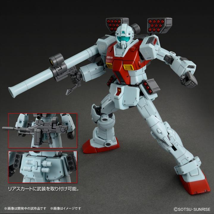 Produktbild Bandai GUNDAM - HG 1/144 GM (Shoulder Cannon / Missile Pod) - Model Kit