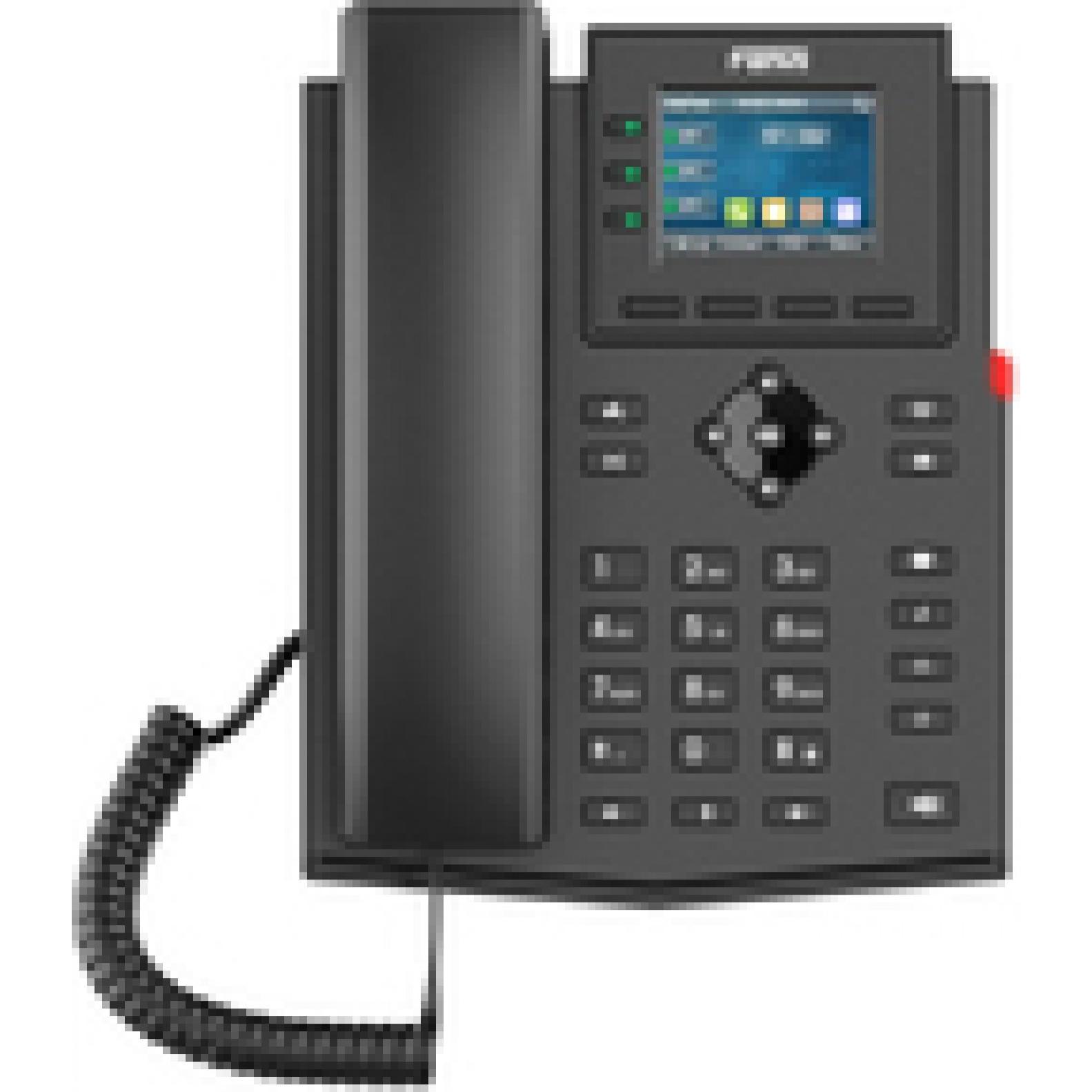 Fanvil IP Telefon X303W schwarz, Telefon, Schwarz
