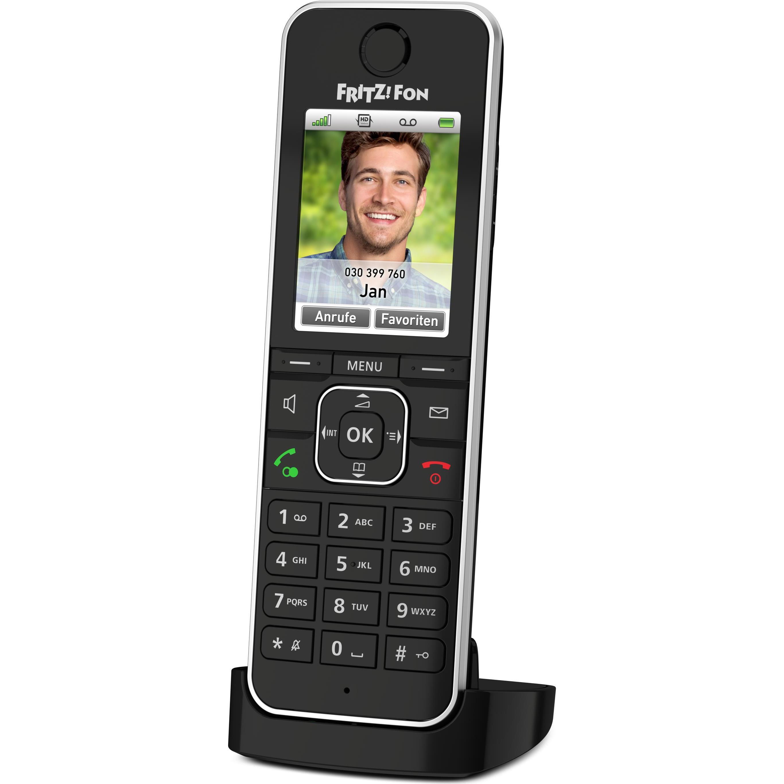 AVM FRITZ!Fon C6, Telefon, Schwarz