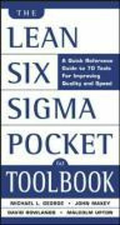 Produktbild The Lean Six Sigma Pocket Toolbook (Englisch, 2004)