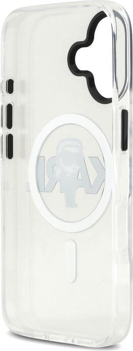 Produktbild Karl Lagerfeld - IML MagSafe Sketch Logo (KLHMP17SHGKIGKBT) - iPhone 17 - Transparent Karl (Apple iPhone X)