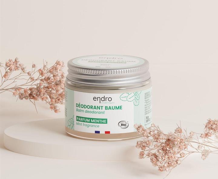 Actual product image Endro Cosmétiques Deodorant natürlich Minze inklusive Spachtel 50 ml (Crème, 50 ml)