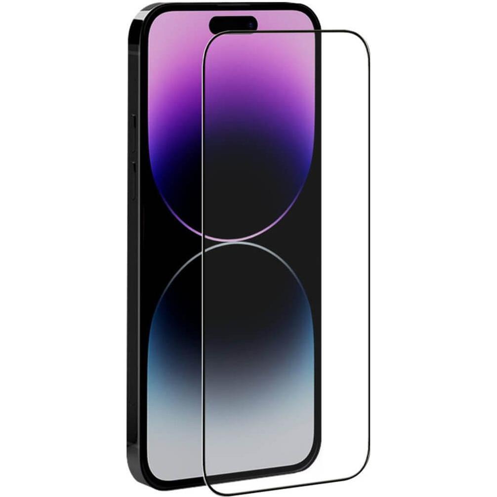 Eiger Clear Edge (1 Stück, Apple iPhone 15 Pro), Smartphone Schutzfolie, Transparent