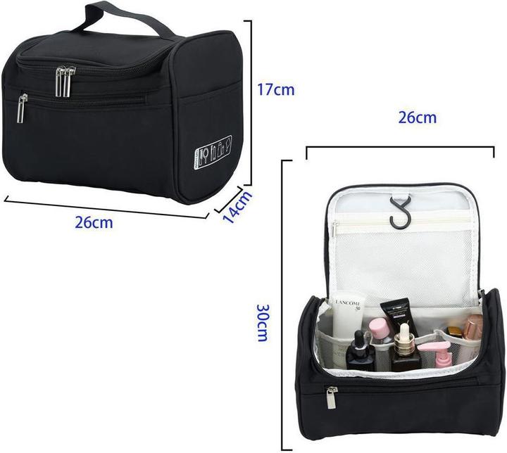 Actual product image Intirilife Polyester cosmetic bag