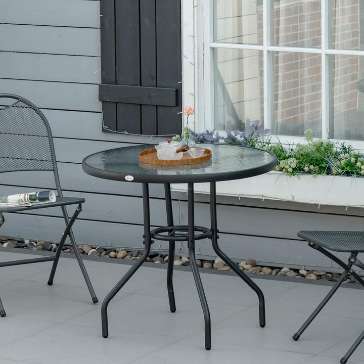 Produktbild Outsunny Gartentisch (80 x 72 cm)