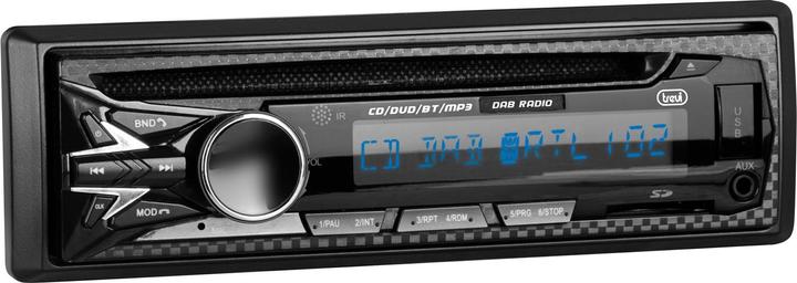 Actual product image Trevi XCD 5790 DAB - CD/DVD/DAB+ car stereo system, USB/SD card input, Audio AUX IN, power 180