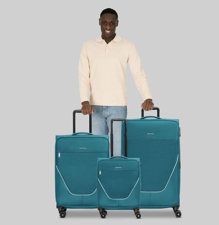 Produktbild Stratic taska 4-Rollen Kofferset 3tlg. mit Dehnfalte (233 l)