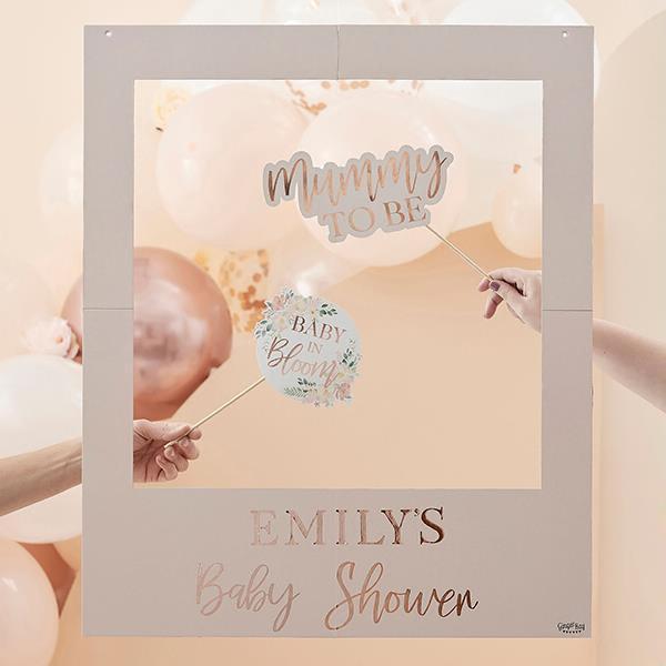 Immagine prodotto Ginger Ray Portafoto personalizzabile BabyShower (1 pz.)