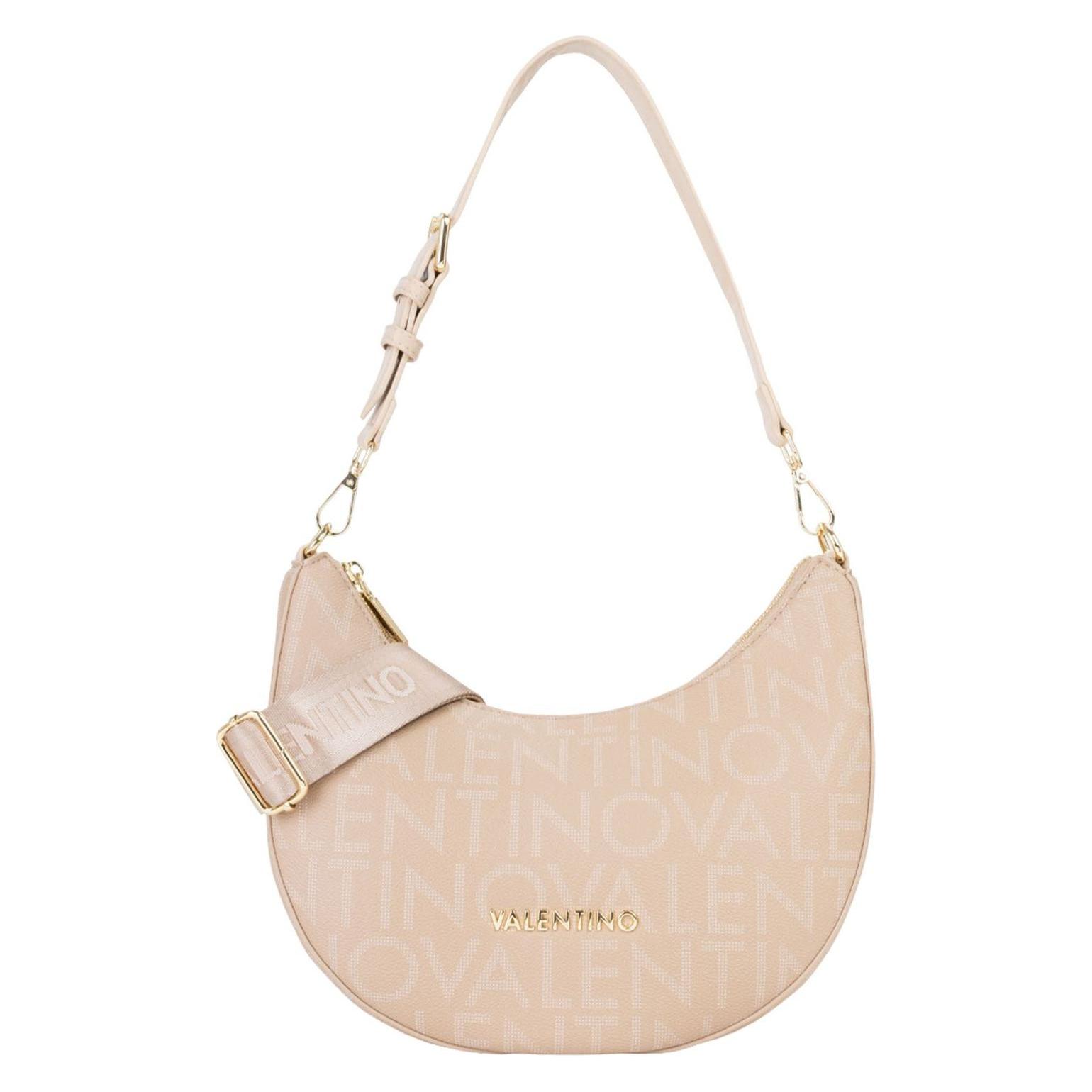 Valentino, Damen, Handtasche, Regina Re Hobo Bag, Beige