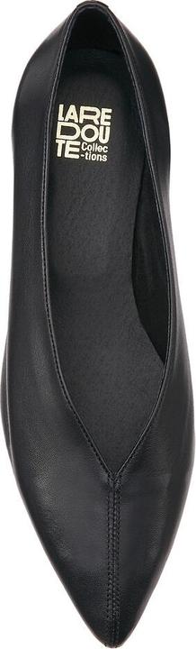 Image du produit La Redoute Collections Ballerines plates en cuir avec bout pointu (39)
