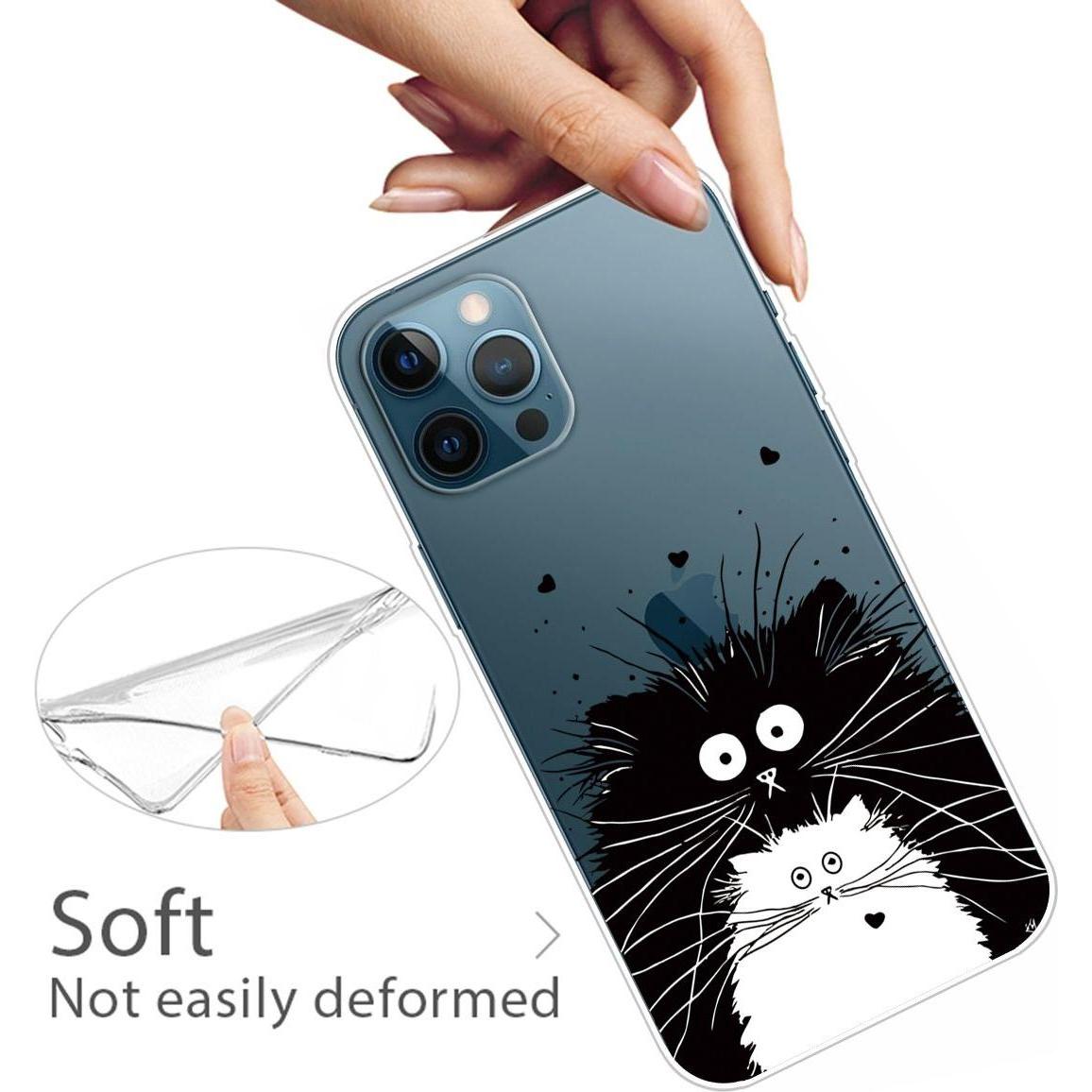 Thumbnail - König Design Hülle Handy Schutz für Apple iPhone 13 Pro Case Cover Tasche Etuis Transparent (Apple iPhone 13 Pro), Smart...