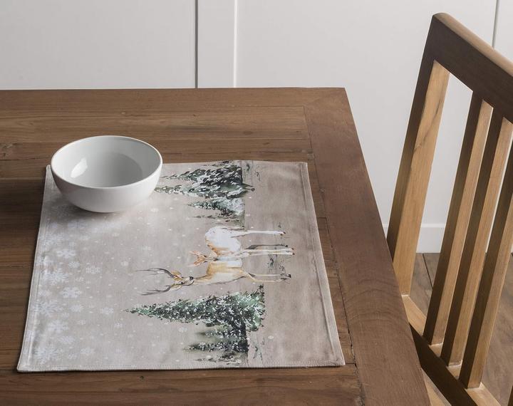 Image du produit Maison d' Hermine Tischset 4er-Set mit Reh-Design (4 pcs, 48 x 33 cm)