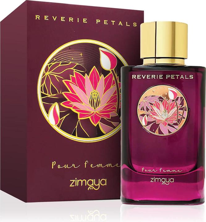 Actual product image Zimaya Reverie Petals Pour Femme Eau De Parfum 3.4 Fl. Oz (Eau de parfum, 100 ml)