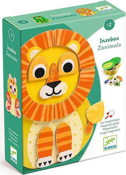 Productafbeelding Djeco Magneetdoos Zanimals (32 x)