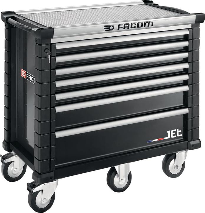 Actual product image Facom JETM5 workshop trolley with 7 drawers Black (7x)