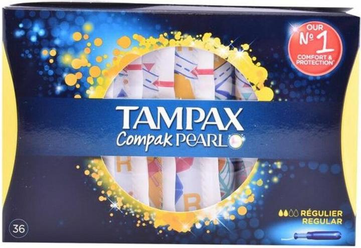 Tampax PEARL COMPAK tampón regular 36 uds (36 x, Normal)