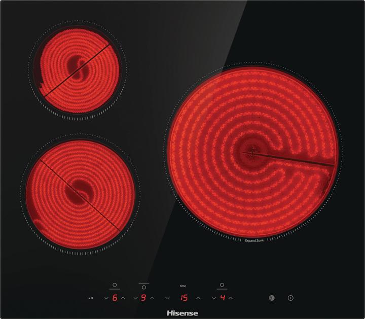 Produktbild Hisense E6332BSCE (59 cm, Glaskeramik Kochfeld)