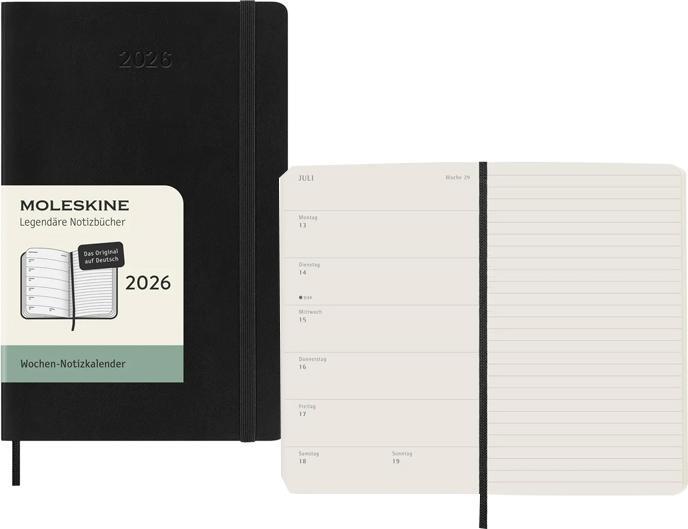 Immagine prodotto Moleskine Wonk (Tasca 9x14, 1 settimana / 1 pagina)