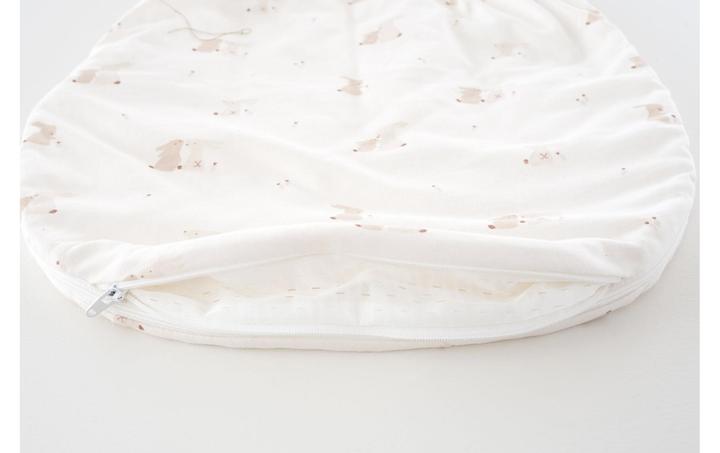 Actual product image Träumeland Baby all-year sleeping bag Hophop Bunny size 56/62 (62 cm, 2.5 TOG, All-season)