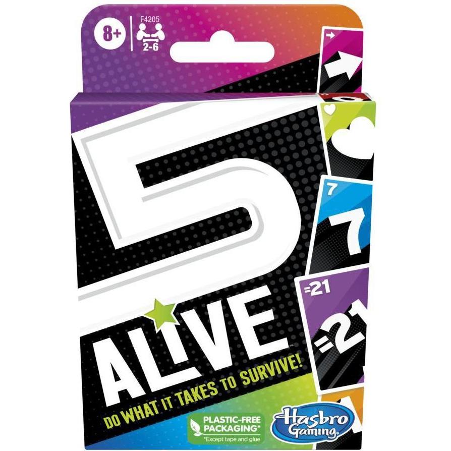 Hasbro Gaming Gaming - Five Alive Card Game (F4205) (Norwegisch, Dänisch)