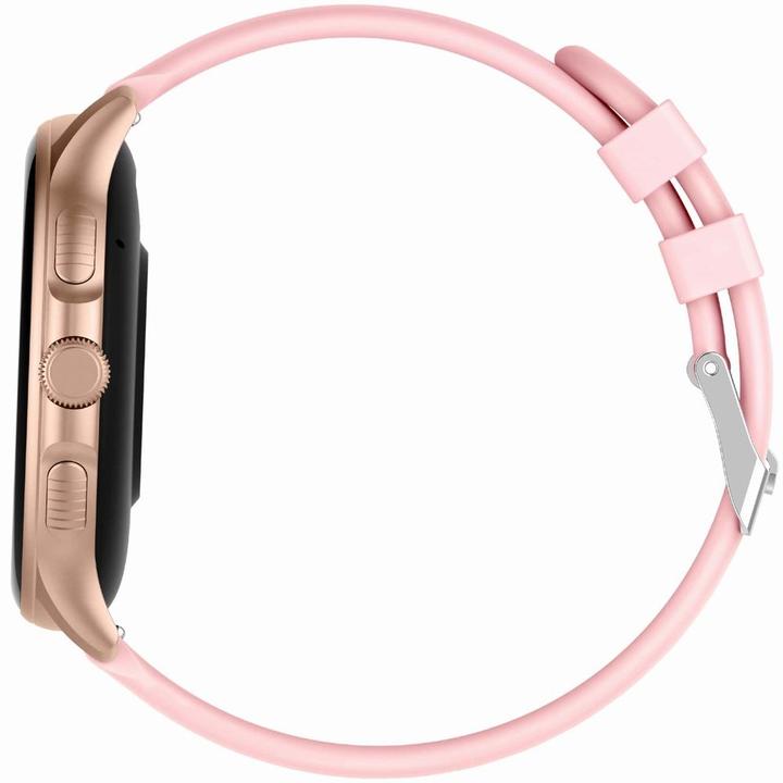 Produktbild Gravity GT12-3 Damen-Smartwatch, rosa Silikonarmband + Roségold-Armband