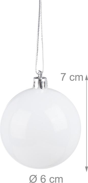 Actual product image Relaxdays Weihnachtskugeln 100er Set (100-part)