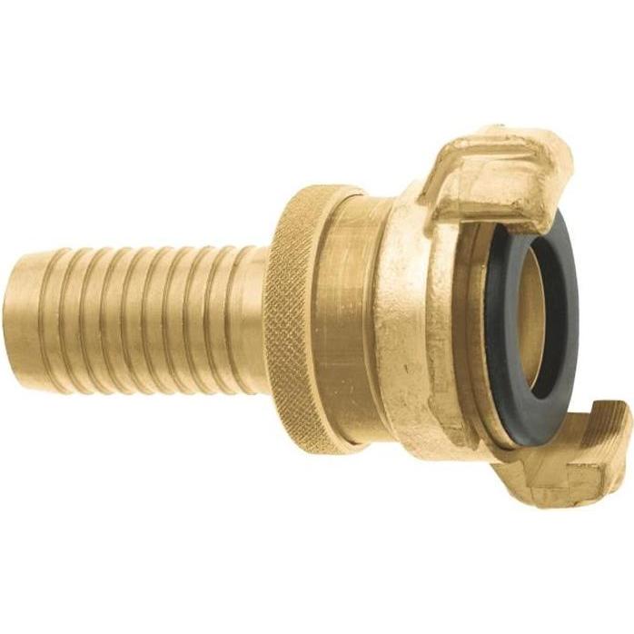 Karasto, Schlauchanschluss + Schlauchverbinder, Schlauchstück GEKA SD Messing Schlauchgrösse 25 mm (Schlauchanschluss, 2...