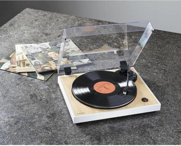 Actual product image Thomson TT301 - Record player - White (TT301) (Semi-automatic)