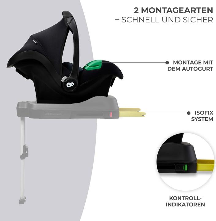 Produktbild KinderKraft Mink Pro (Babyschale, ECE R129/i-Size Norm)