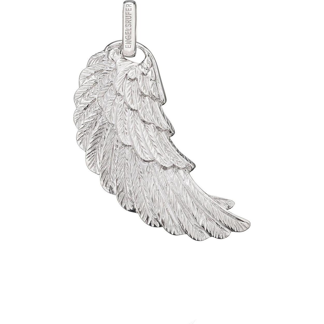 Engelsrufer, Kettenanhänger, Anhänger Flügel, (925er Silber rhodiniert)