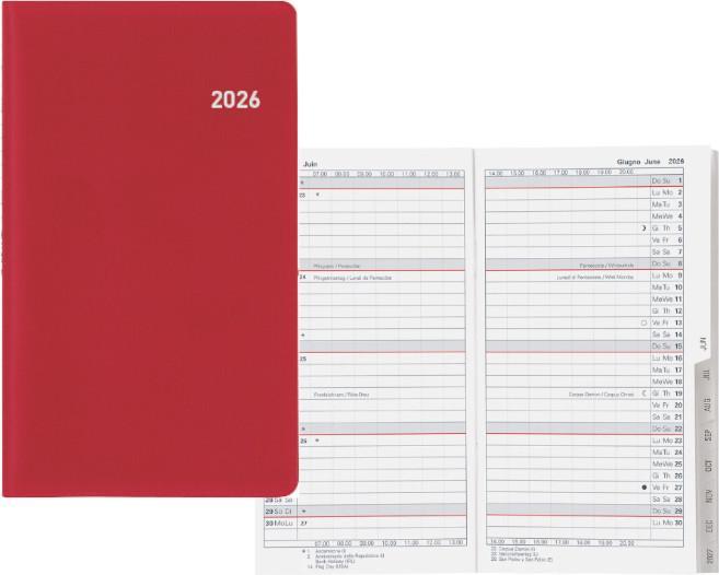 Image du produit Biella Planning Luzern (8,7 x 15,3 cm, Allemand)