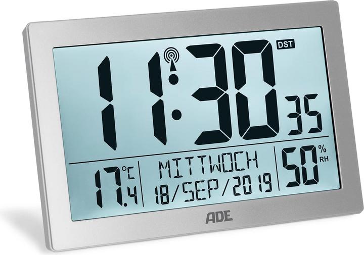 Actual product image ADE Radio controlled wall clock