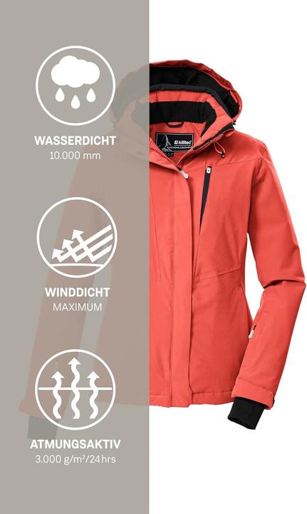 Immagine prodotto Killtec Giacca da Sci con Cappuccio Staccabile e Paraneve (44)