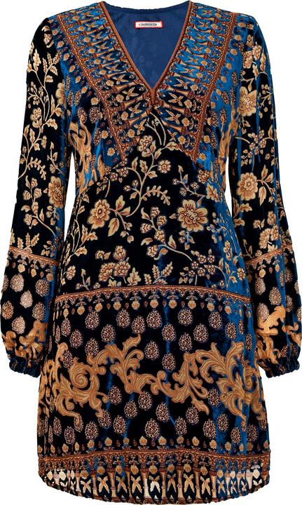 Actual product image Joe Browns Plunge Neck Devoré Tunic (34)