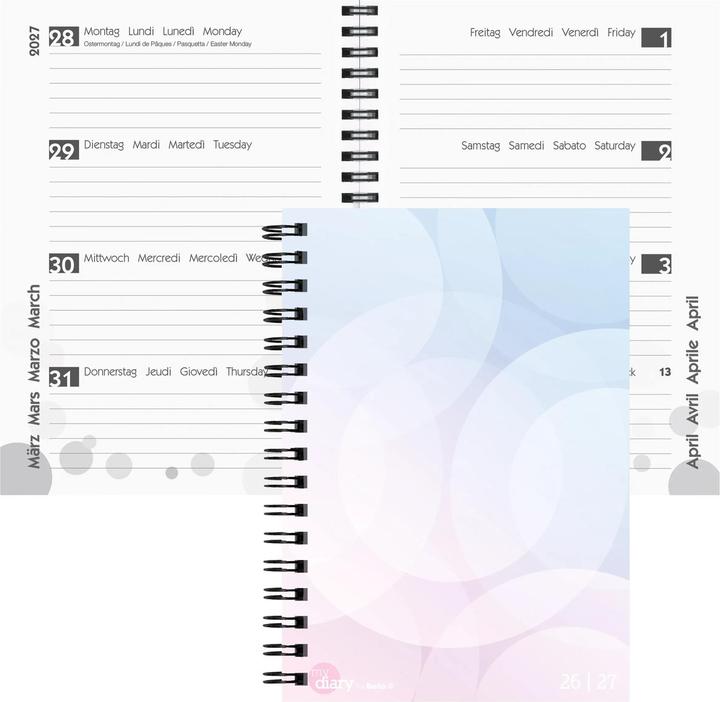 Bleu, Bleu clair, Rose