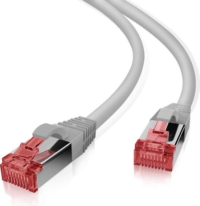 Produktbild Helos Herweck Patch-Kabel (SFTP, PiMF, CAT6, 0.25 m)
