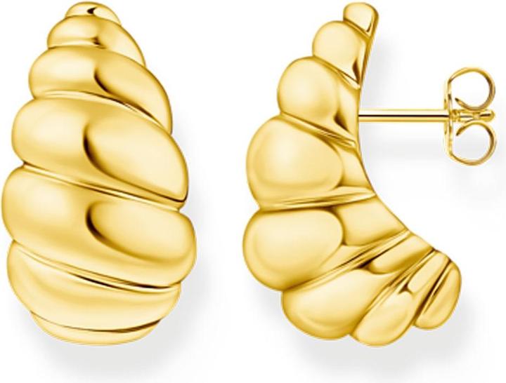 Produktbild Thomas Sabo Ohrstecker organische Formen vergoldet (Silber 925)