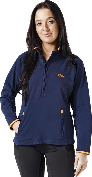 Marineblau, Orange