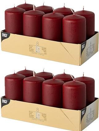 Actual product image Papstar Stumpenkerzen (8 pcs.)