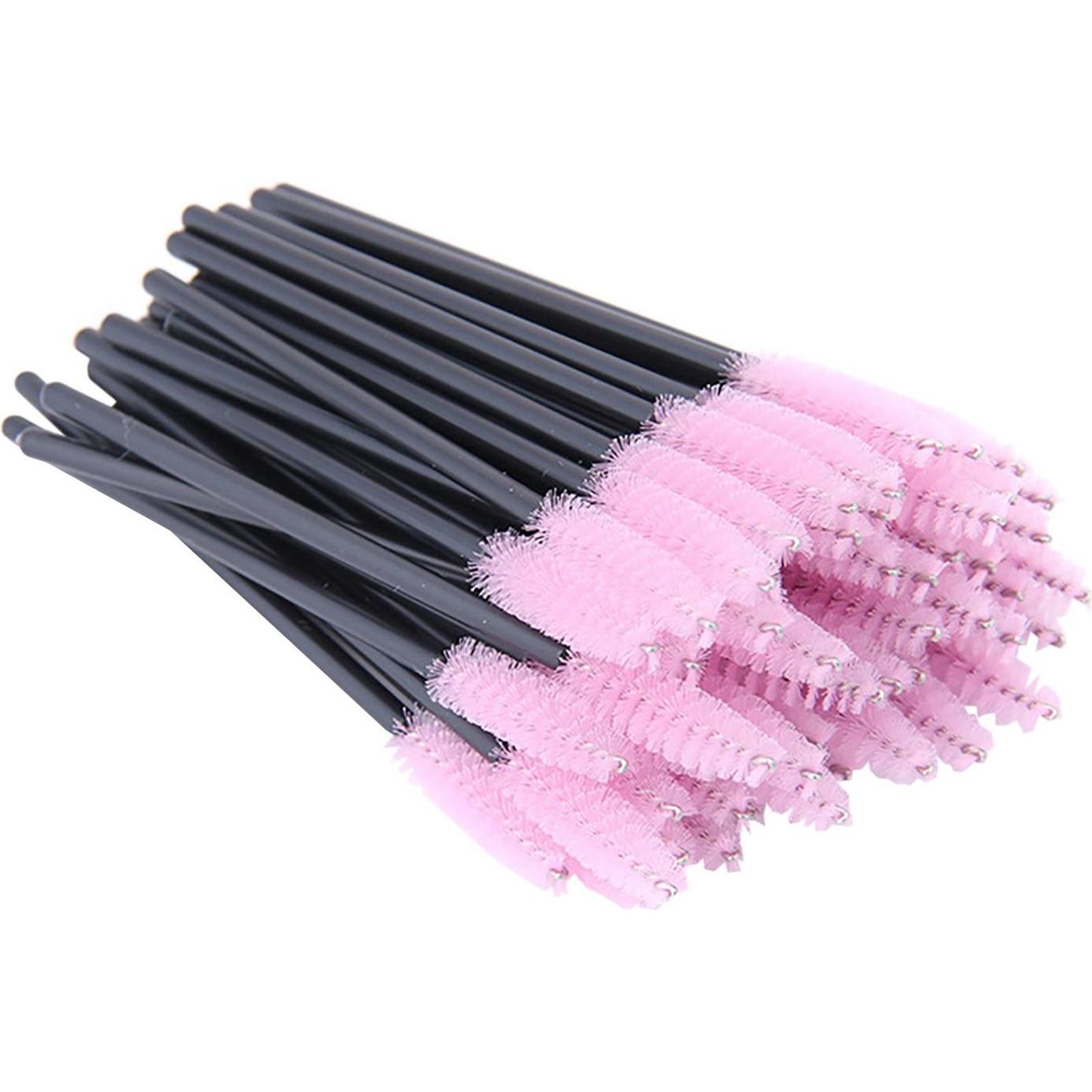 JTI, Schminkpinsel, 50x Einwegbürsten für Wimpern und Augenbrauen